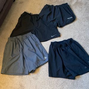 4 pairs men’s running shorts